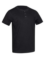 Stedman® Shawn Henley T-Shirt aus Ringspinn-Baumwolle, Black Opal S, S9430 – Bild 6