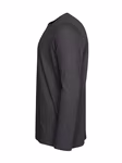 Stedman® Shawn Henley Long Sleeve T-Shirt with Button Placket, Black Opal S, S9460 – image 5
