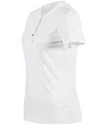 Stedman® Sharon Henley T-Shirt Damen mit Knopfleiste, Black Opal S, S9530 – Bild 6