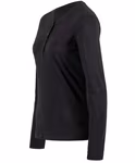 Stedman® Sharon Henley Langarmshirt mit Ripp-Kragen, White XL, S9580 – Bild 6
