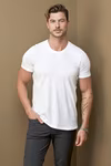Stedman® Clive Crew Neck T-Shirt mit Elasthan, Black Opal S, S9600 – Bild 2