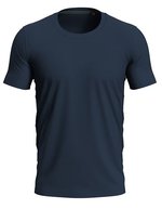 Stedman® Clive Crew Neck T-Shirt mit Elasthan, Black Opal S, S9600 – Blu Mezzanotte