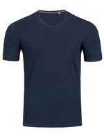Stedman® Stylisches V-Neck T-Shirt mit Elasthan, White S, S9610 – Bild 3