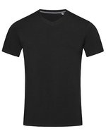 Stedman® Stylisches V-Neck T-Shirt mit Elasthan, White S, S9610 – Bild 2