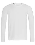 Stedman® T-shirt Clive manches longues en Coton-élasthanne en, White S, S9620 – image 1