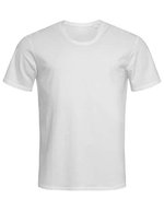 Stedman® Clive Relaxed Crew Neck T-Shirt, Bright Royal XL, S9630 – Bianco