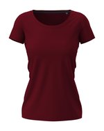 Stedman® Claire Crew Neck T-Shirt Damen Baumwolle, Black Opal XS, S9700 – Bild 3
