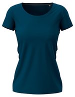 Stedman® Claire Crew Neck T-Shirt Damen Baumwolle, Black Opal XS, S9700 – Navy Blue