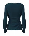 Stedman® Claire Long Sleeve Shirt Women Cotton Elastane, White S, S9720 – image 4