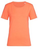 Stedman® Claire Relaxed Crew Neck T-Shirt Women Bright Royal XS (S9730), S9730 – Salmon