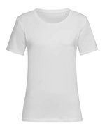Stedman® Claire Relaxed Crew Neck T-Shirt Women Bright Royal XS (S9730), S9730 – White