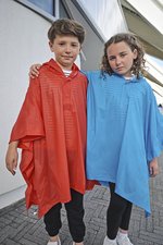 Splashmacs Regenponcho mit Tragetasche für Kinder, Black One Size, SC019 – Bild 1