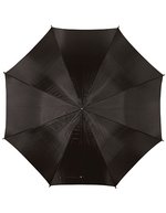 L-merch Automatik Stockschirm mit Kunststoffgriff, Black Ø ca. 103 cm, SC10 – Bild 2