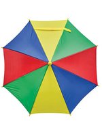 L-merch Bunter Kinderregenschirm mit Sicherheitsöffnung – Coloured
