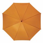 L-merch Tango Automatik Holzstockschirm mit Rundhakengriff, Beige Ø ca. 103 cm, SC30 – Bild 3