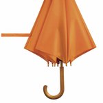 L-merch Tango Automatik Holzstockschirm mit Rundhakengriff, Beige Ø ca. 103 cm, SC30 – Bild 7