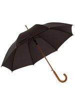 L-merch Automatischer Holzstockschirm "Boogie" 103 cm – Black