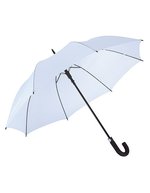 L-merch Automatik-Golfschirm Subway mit Moosgummigriff, Black Ø ca. 119 cm, SC35 – White