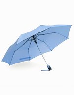 L-merch Automatik-Taschenschirm Cover mit Handschlaufe – Sky Blue