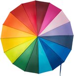 L-merch Portierschirm 16 Segmente Nylon Coloured, Coloured Ø ca. 128.5 cm, SC4058 – Bild 3