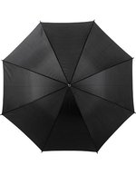 L-merch Automatik Stockschirm mit Holzgriff – Black