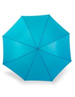 L-merch Automatik Stockschirm mit Holzgriff – Light Blue