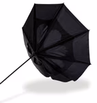 L-merch Portierschirm Sheffield XL mit Handöffner, Black Ø ca. 130 cm, SC4089 – Bild 4