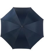 L-merch Aluminium Stockschirm Automatik 101,5 cm, Black/Grey Ø ca. 101.5 cm, SC4096 – Dark Blue/Grey