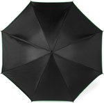 L-merch Automatik Stockschirm mit Kunststoffkrücke, Black/Green Ø ca. 107 cm, SC5238 – Bild 3