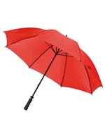 L-merch Fiberglas Sturmschirm mit Softgriff, Black Ø ca. 131 cm, SC60 – Rosso