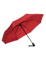 L-merch Vollautomatischer Windproof-Taschenschirm "Plopp – Red