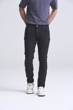 So Denim Max Slim Jeans Stretch-Denim, Black 28/31, SD004 – Bild 1