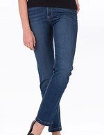 Katy Straight Jeans – Dark Blue Wash