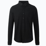 Oscar Knitted Shirt – Black