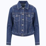 Olivia Denim Jacket – Dark Blue Wash