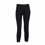 SF Women Leggings 3/4 en Coton, Black S, SF068 – image 3