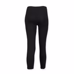 SF Women Leggings 3/4 en Coton, Black S, SF068 – image 4