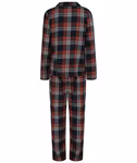 SF Women Checked Flannel Lounge Set for Women, Red-Navy Check XS, SF074 – image 4
