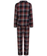 SF Women Karierter Flanell Lounge-Set für Damen, Red-Navy Check XS, SF074 – Bild 4