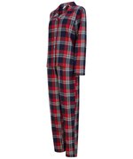 SF Women Karierter Flanell Lounge-Set für Damen, Red-Navy Check XS, SF074 – Bild 6