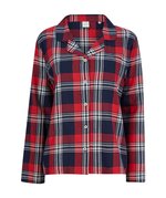 SF Women Karierter Flanell Lounge-Set für Damen, Red-Navy Check XS, SF074 – Bild 7