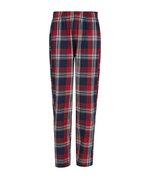 SF Women Karierter Flanell Lounge-Set für Damen, Red-Navy Check XS, SF074 – Bild 9