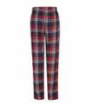 SF Women Checked Flannel Lounge Set for Women, Red-Navy Check XS, SF074 – image 10