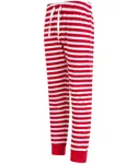 SF Women Schlafanzughose mit Bündchen für Damen, Bottle/White Snowflakes XL, SF085 – Bild 5