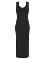 Women´s Racer Back Midi Dress – Black