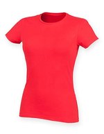 Women´s Feel Good Stretch T – Bright Red