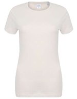 SF Women Modisches T-Shirt mit langem Schnitt, White XS, SF121 – Chiaro Pietra