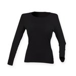 SF Women Women´s Feel Good Long Sleeved Stretch T White L (SF124), SF124 – Bild 3