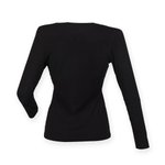 SF Women Women´s Feel Good Long Sleeved Stretch T White L (SF124), SF124 – Bild 4