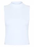 Crop Top Jersey con Collo Alto da Donna – immagine 3